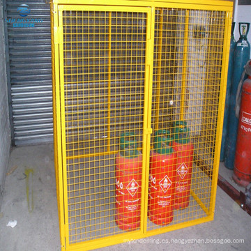 Jaula de gas de almacenamiento de jaula de gas de 1.8 x 1.8 x 1.8 jaula de seguridad